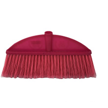 High Quality Cleaning Broom Head Soft Rose Red Bristle PET filament Plastic Broom Replacement Broom Heads